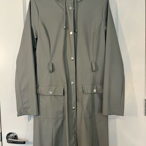 Rains Women's Gray Rain Coat